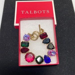 Talbots big gem bracelet worn once